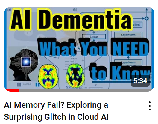 AI Dementia: Memory Fail?